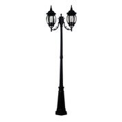 HIGHGATE TWIN BLACK - Tradtional Outdoor Post Light