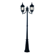 HIGHGATE TWIN BLACK - Tradtional Outdoor Post Light