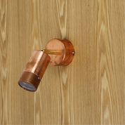COMMA ADJUSTABLE Copper - 240V Outdoor Spotlight Copper