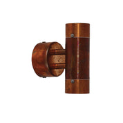 COMMA 2 LIGHT Copper - 240V Outdoor Up-Down Wall Light Copper