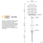 PAVILLION - 12V DIY Garden Pathway Spike 57cm