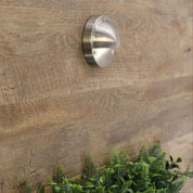 LUNA EYELID Stainless Steel - 12V IP44 Surface Mount Wall Light