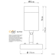 ZETA SINGLE Black - LED Ready Spotlight