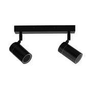 ZETA DOUBLE Black - LED Ready Spotlight 30cm Long