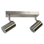 ZETA DOUBLE Stainless Steel - LED Ready Spotlight 30cm Long