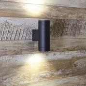 LATITUDE BLACK - Up/Down Outdoor Wall Light