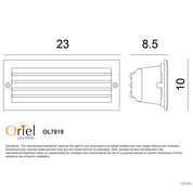BRICK LIGHT 316 Stainless Steel - Recessed Brick Light IP54