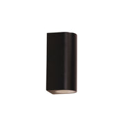 HERA TWIN BLACK - Black Outdoor Wall Light