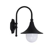 MOCA BLACK - Black Outdoor Wall Light