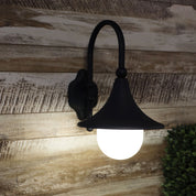 MOCA BLACK - Black Outdoor Wall Light