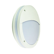 TONATO EYELID WHITE - E27 IP54 Outdoor Bulkhead in White