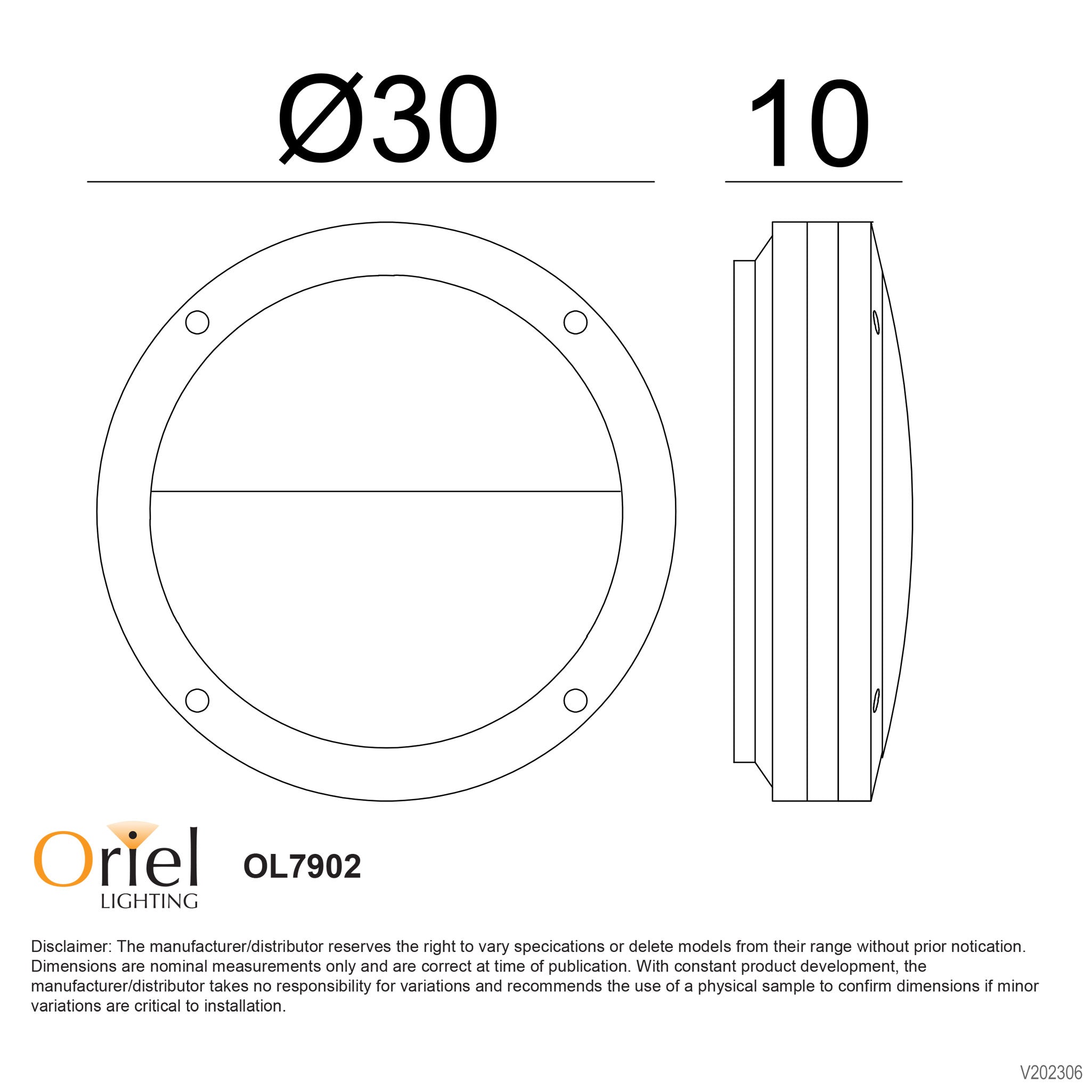 TONATO EYELID BLACK - E27 IP54 Outdoor Bulkhead in Black
