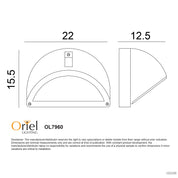 CHEVAL BLACK - Classic Outdoor in Black IP54