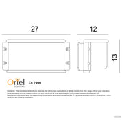 DECK PLAIN - IP54 Curved Front Outdoor Bunker