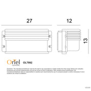 DECK EYELID - IP54 Curved Front Bunker w Eyelid