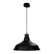 WAREHOUSER.39 PENDANT - Black 39cm Industrial Pendant