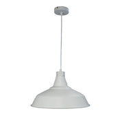 WAREHOUSER.39 PENDANT - White 39cm Industrial Pendant