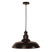 SLATER PENDANT OIL RUBBED BRONZE - Oil Rubbed Bronze Industrial Vintage Pendant