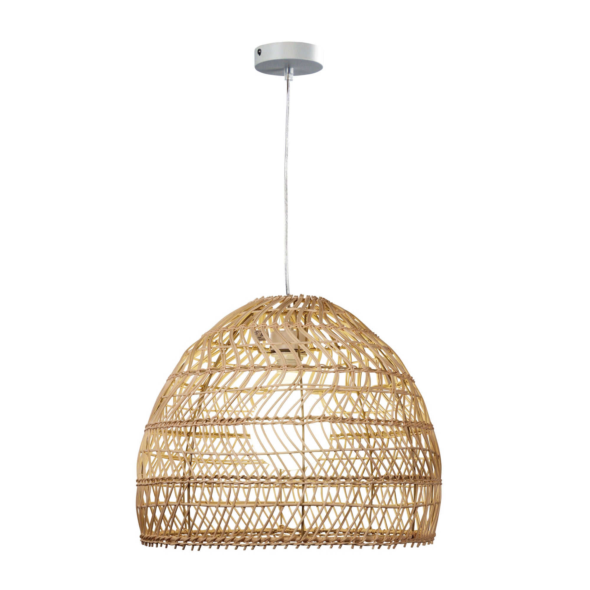 METTE 47cm PENDANT - Natural Rattan Pendant