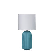 BENJY.20 BLUE - Blue Ceramic Table Lamp