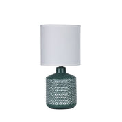 CELIA GREEN - Green Ceramic Table Lamp