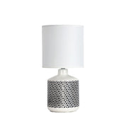 CELIA WHITE - White Ceramic Table Lamp