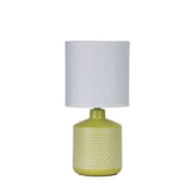 CELIA YELLOW - Yellow Ceramic Table Lamp