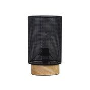 LENNY BLACK - Mesh Bedside Lamp in Black