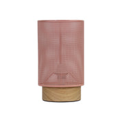 LENNY PINK - Mesh Bedside Lamp in Pink