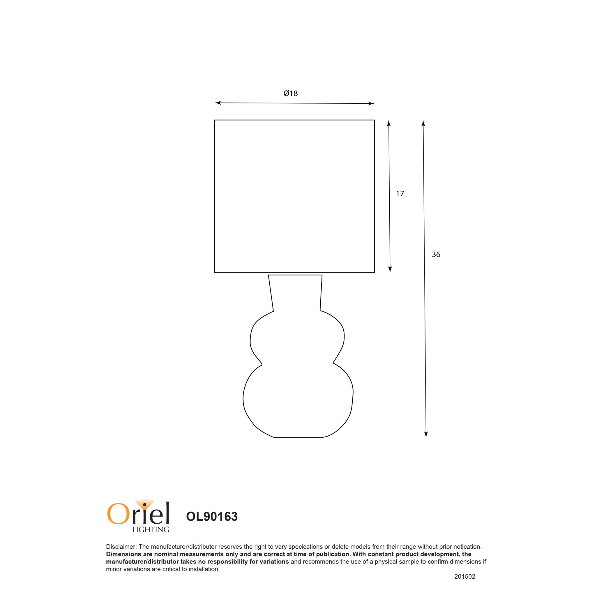 HOLLA GREY - Grey Ceramic Table Lamp