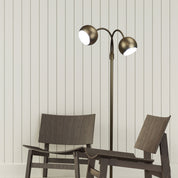 BOBO BRONZE - Twin Flexi Lamp in French Bronze Finish