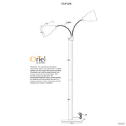 RETRO CHROME - Twin Flexible Neck Chrome Finish