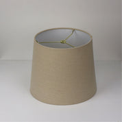 27CM HARP MOUNT NATURAL - Natural Linen Lamp Shade