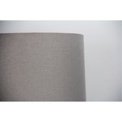 30cm Drum Putty Burlap Shade - Neutral Textured Drum Shade