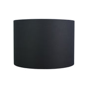 30cm Black Cotton Shade - Cotton Drum Shade