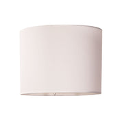 40CM DRUM SHADE WHITE - Medium-Large Poly Cotton Shade