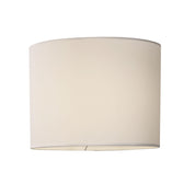 40CM DRUM SHADE WHITE - Medium-Large Poly Cotton Shade