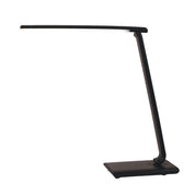 LUKE BLACK - Touch Dimming LED Lamp with USB Port