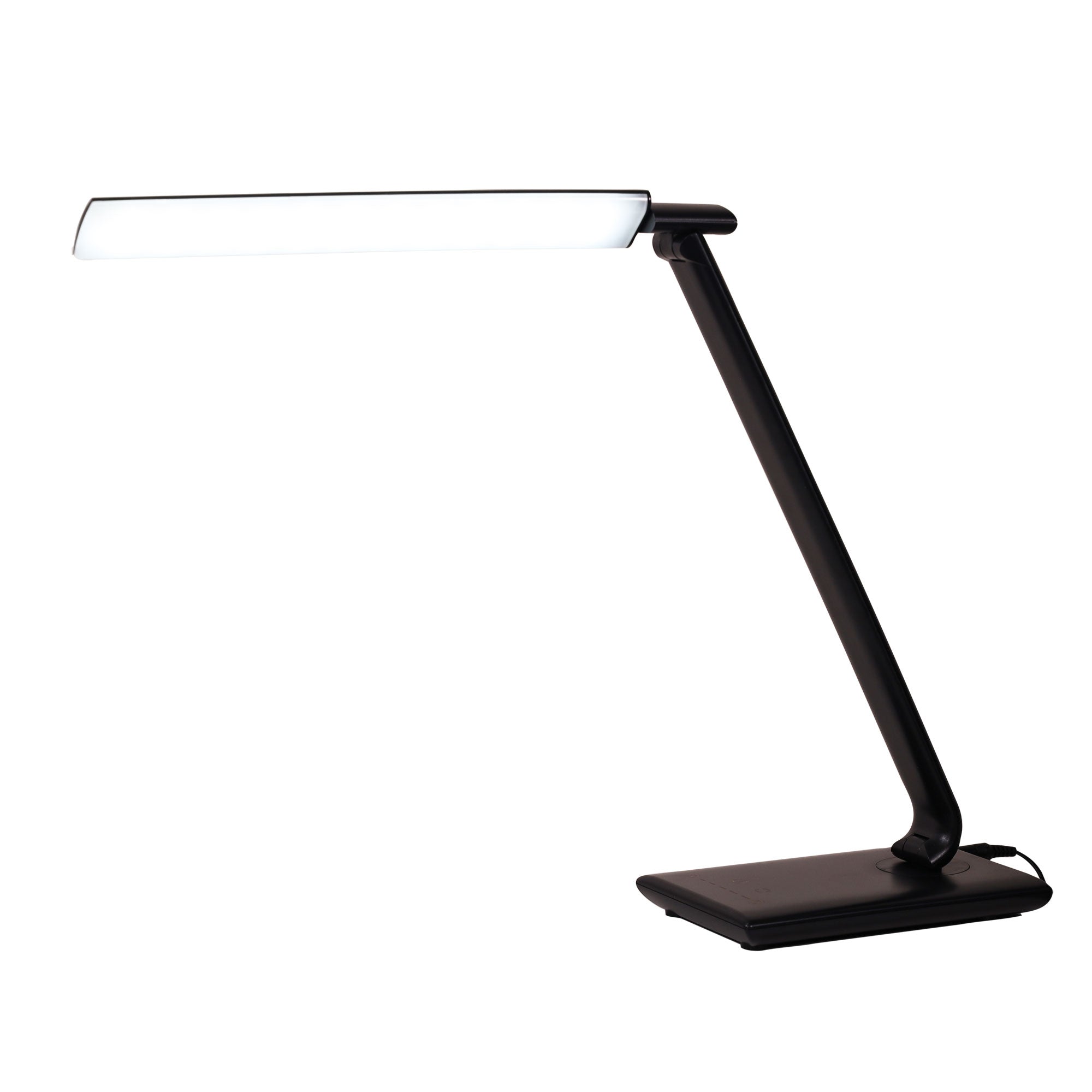 LUKE BLACK - Touch Dimming LED Lamp with USB Port