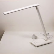 LUKE WHITE - Touch Dimming LED Lamp with USB Port
