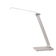 LUKE WHITE - Touch Dimming LED Lamp with USB Port