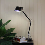 FORMA LAMP BLACK - Retro Styled Adjustable Task Lamp Black