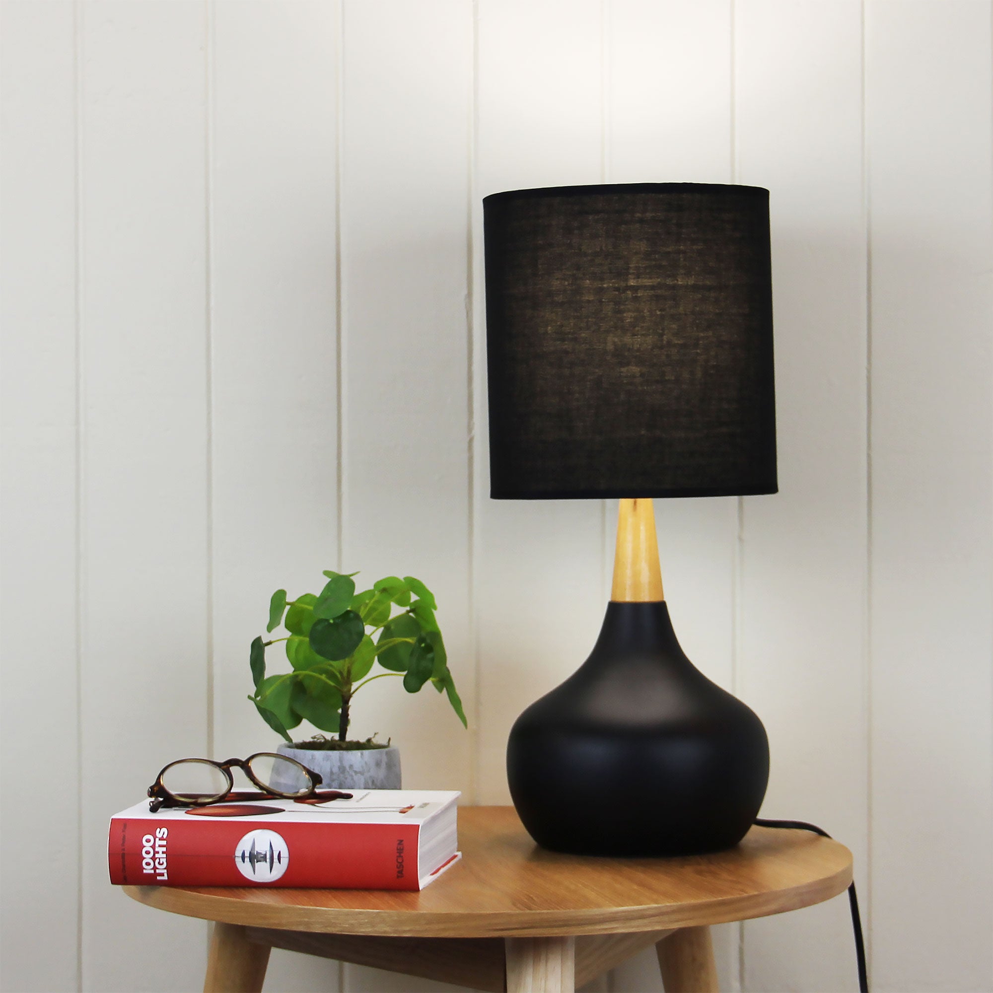 POD BLACK - On-Off Touch Lamp