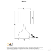 POD WHITE - On-Off Touch Lamp