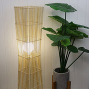 JAMBI - Rattan Cane Floor Lamp