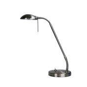 TIMO BRUSHED CHROME - Brushed Chrome LED Desk Lamp