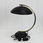 DECO ANTIQUE BRASS - Black Antique Brass Table Lamp