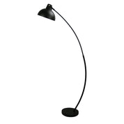 LAGO BLACK - Black Floor Lamp