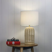 BRIZO - Rattan Lamp Base with Shade