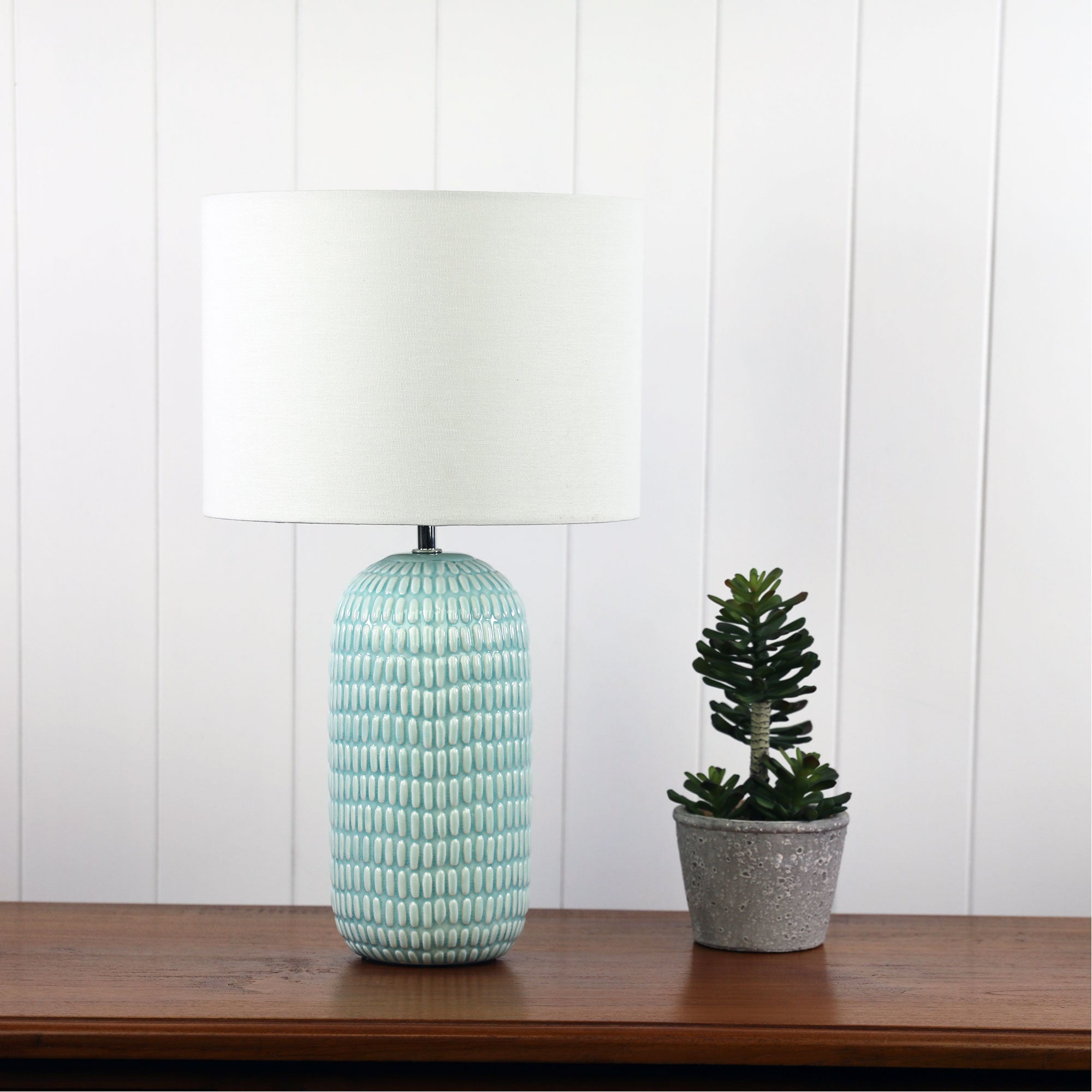 HURLEY - Ceramic Table Lamp with Shade